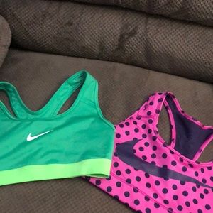 8 Nike sports bra XS lot